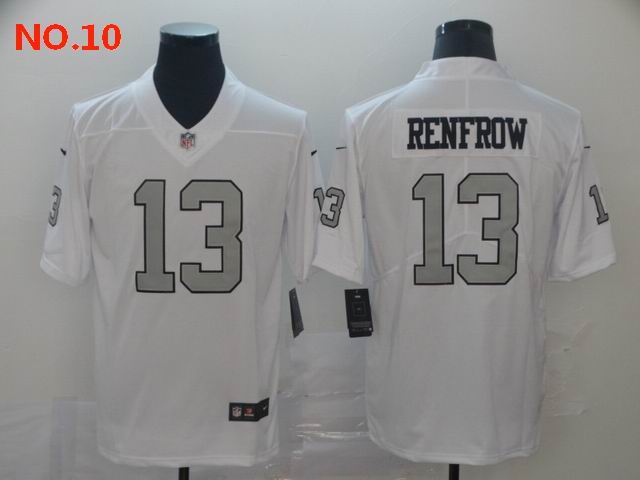 Men's Las Vegas Raiders 13 Hunter Renfrow Jesey NO.10;